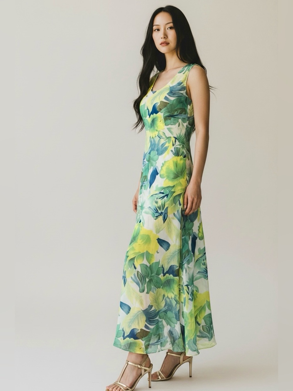 Y2K Reversible Fairycore Maxi Dress by Bellessa | M